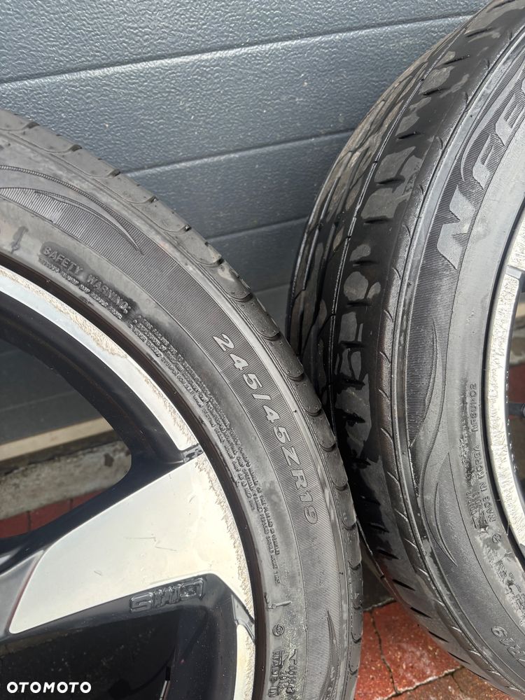 Alufelgi z Oponami 5x114.3 8.5Jx19 ET40 245/45/19 Nexen - 8