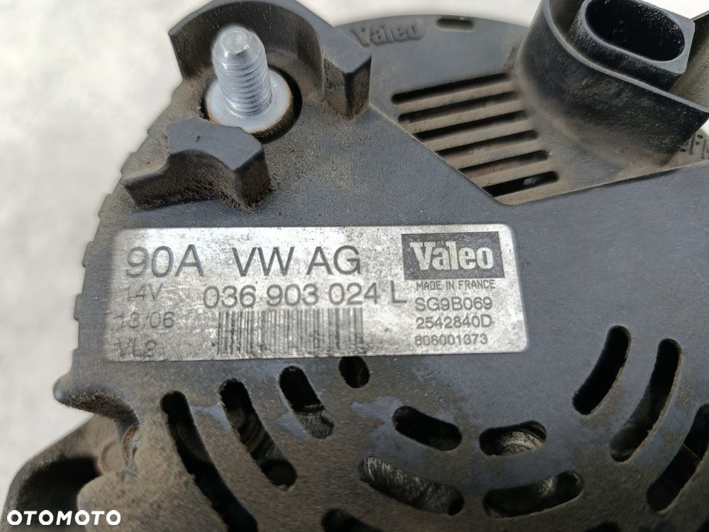 ALTERNATOR VW GOLF V 036903024L SG9B069 2542840D 606001373 1.4 16V - 8