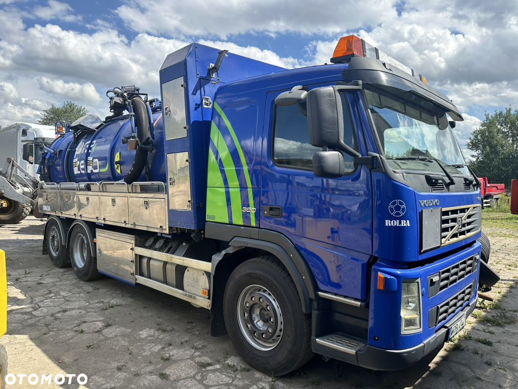 Volvo FM12 380 WUKO szambiarka + podajnik odsysacz do czyszczenia kanalizacji - 25