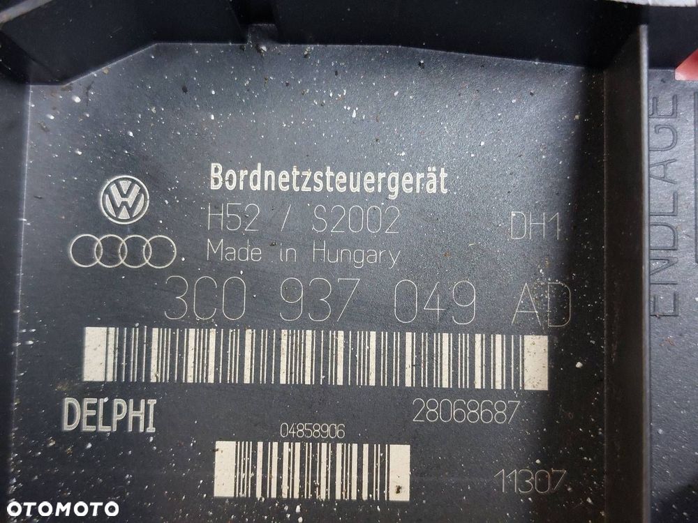 ZESTAW STARTOWY PASSAT B6 2.0 TDI 03G906018CE 3C0937049AD 3C0959433R - 4
