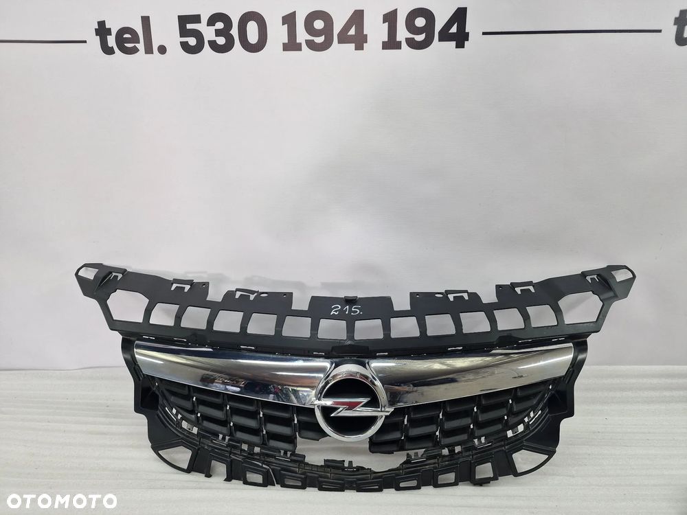 OPEL ASTRA 4 IV J 09- ATRAPA / GRILL / CHROM PRZEDNI PRZÓD , NR 13266577 , NR AUKCJI GR215 - 1
