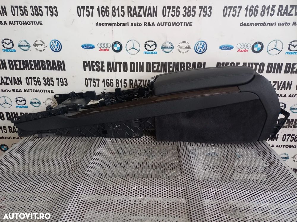 Cotiera Din Piele Bmw Seria 7 F01 F02 F03 F04 Volan Stanga Dezmembrez Bmw Seria 7 F01 F02 F03 F04 - 2