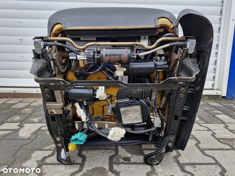lincoln navigator 2 ii fotel lewy przód przedni skóra - 11