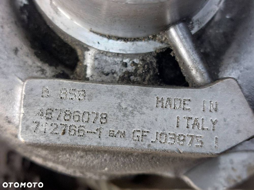 TURBOSPRĘŻARKA TURBINA LANCIA LYBRA I 1.9 JTD 46786078 - 6