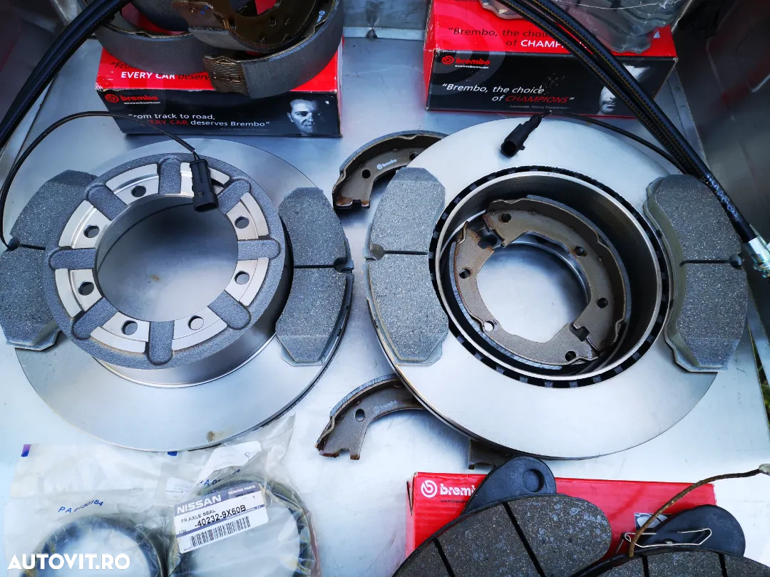 Nissan Atleon 2002-2012 sistem franare punte spate - 2