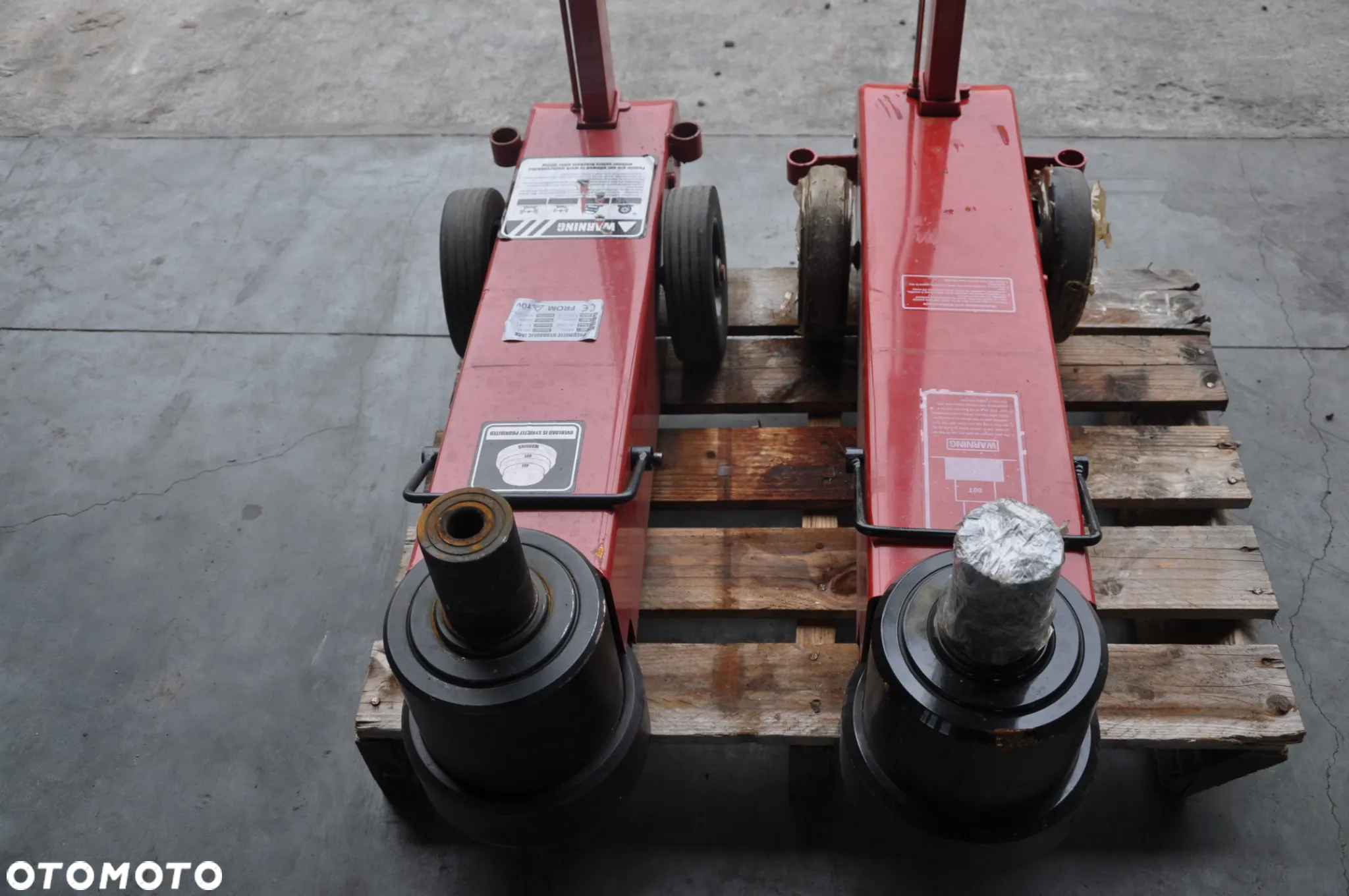 Żaba Podnosnik hydrauliczno pneumatyczny jack 80 Ton - 3