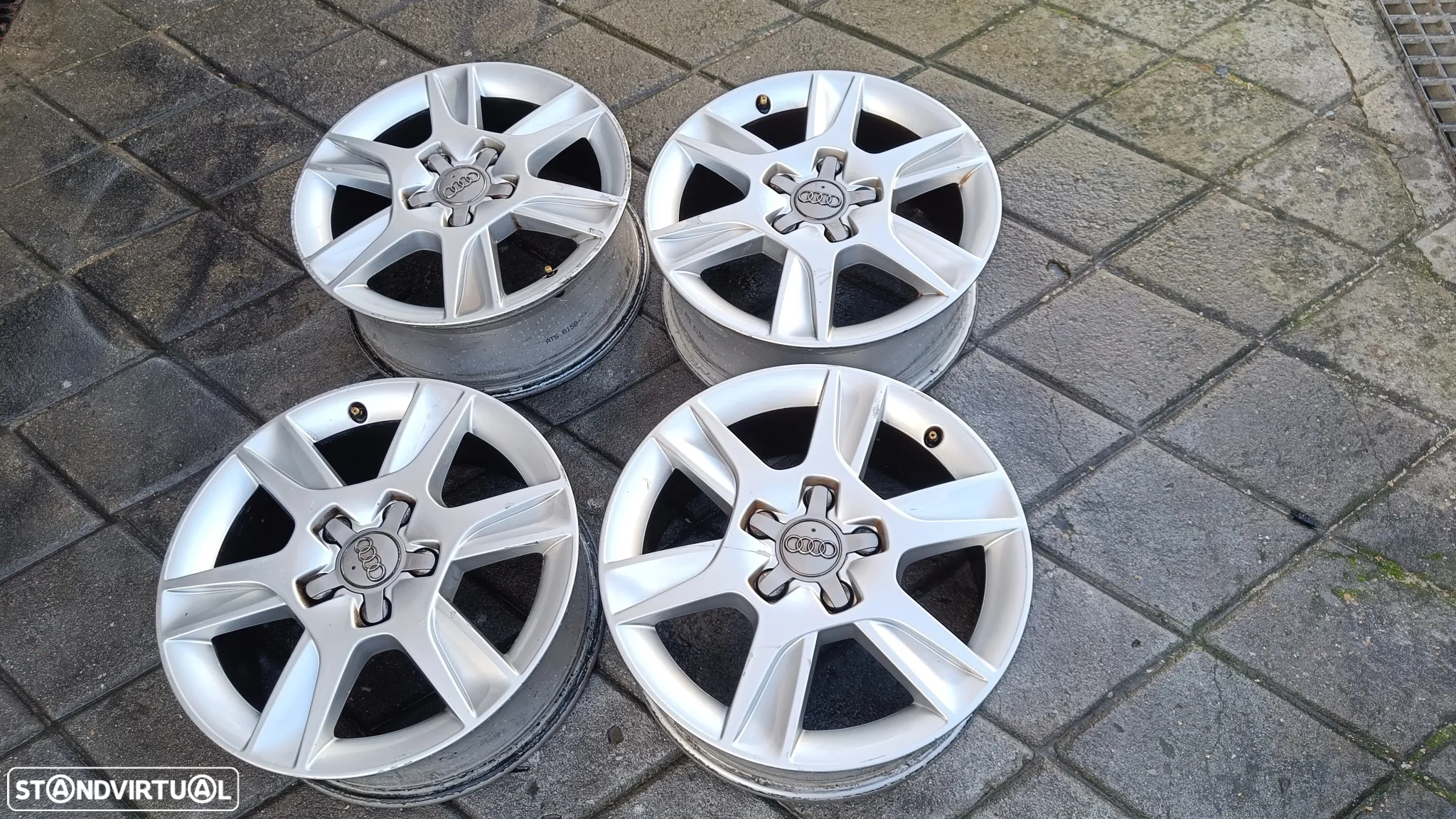 4 Jantes 16 Audi A4 furacão 5x112 - 4