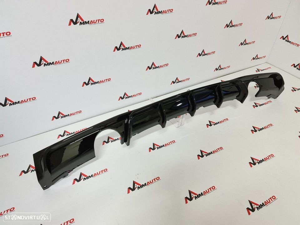 Difusor BMW Série 3 F30 F31 M Performance 335D Preto Brilho - 2