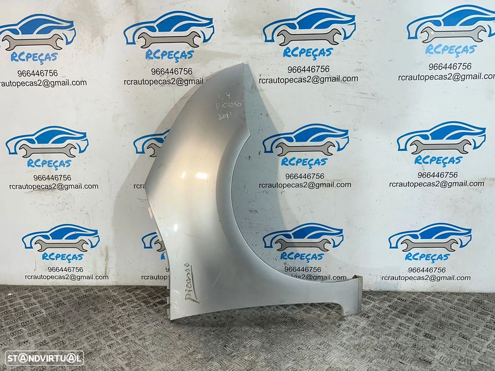 .Guardalamas Frente Frontal Esquerdo Direito Original PSA Citroen C4 Grand Picasso 2006 - 2013 - 7