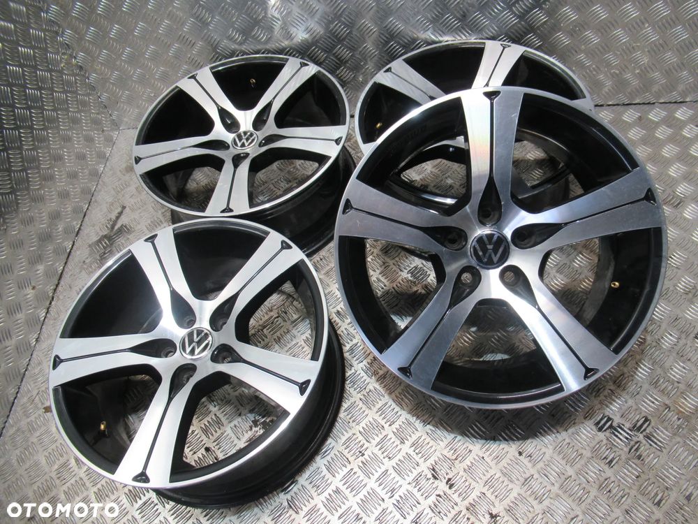 Felgi Vw Golf Passat Caddy Tiguan T-Roc Touran Jetta 7,5Jx17 et35 5x112 - 2