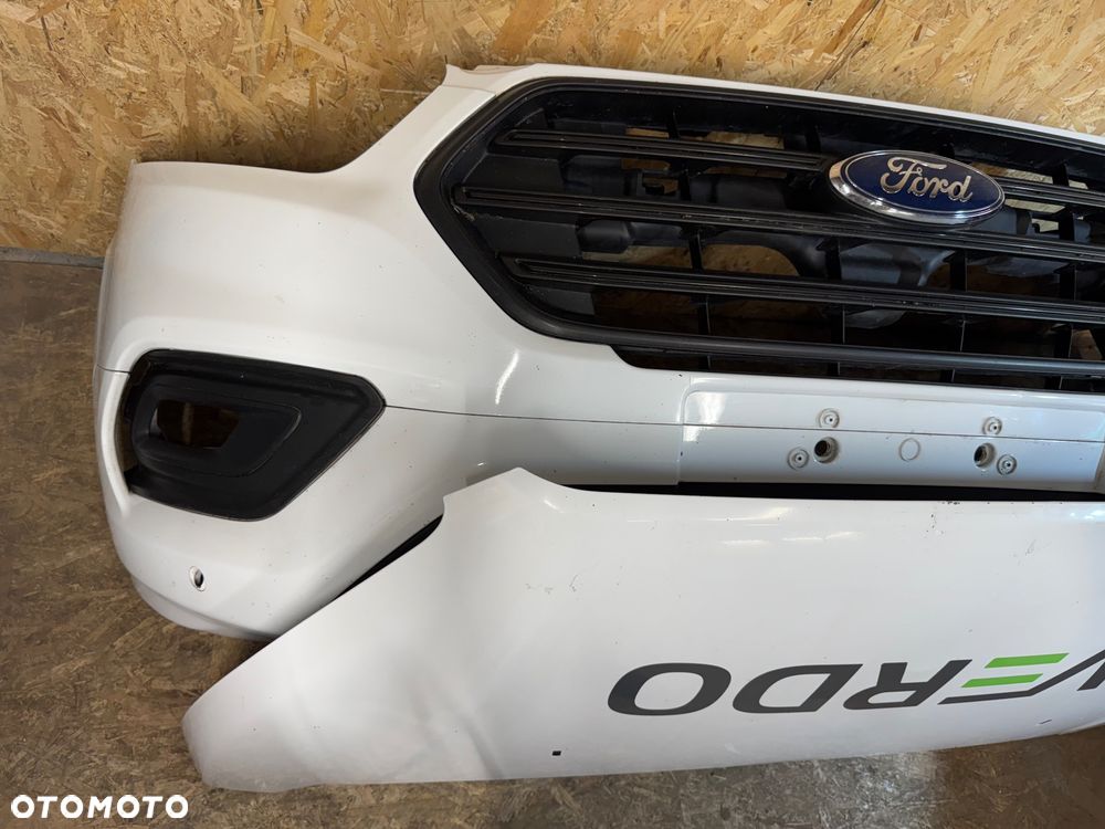 Zderzak przód maska lewa lampa Ford transit custom lift - 2