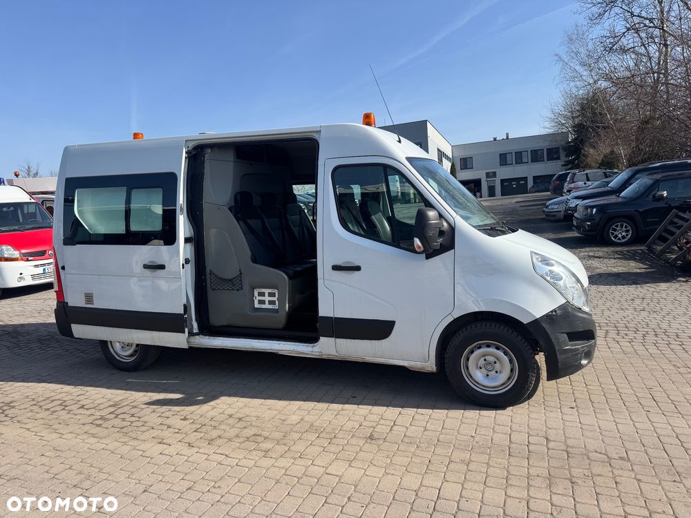 Renault Master 2013r. 6osob Brygadówka KLIMATYZACJA L2H2 - 5