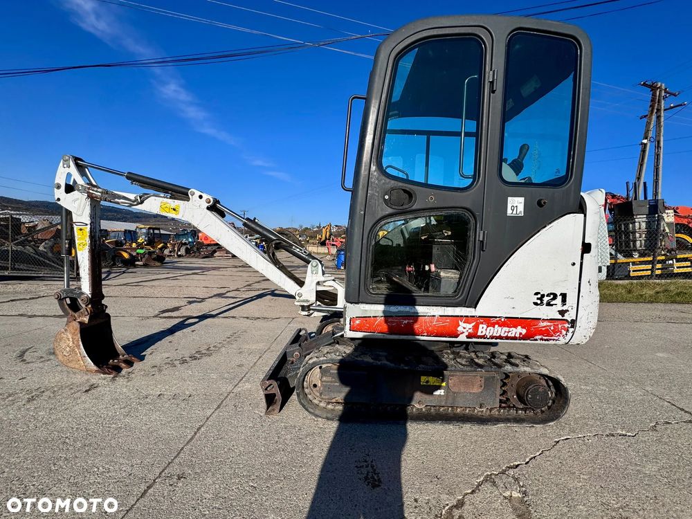 Bobcat 321* MINIKOPARKA BOBCAT 321** LEASING* ZAMIANA* SKUP* - 4