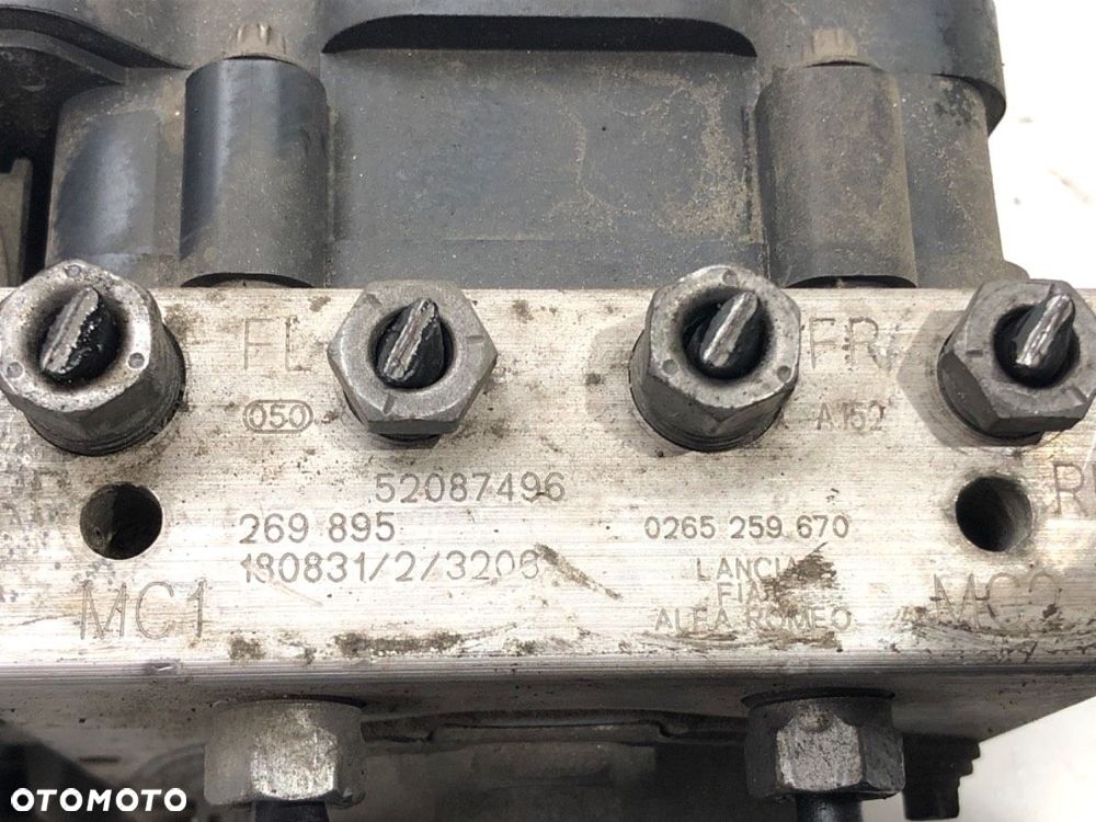 POMPA ABS  FIAT FIORINO Nadwozie pełne/minivan (225_) 2007 - 2022 1.4 (225AXA1A, 225BXA1A) 57 kW - 3
