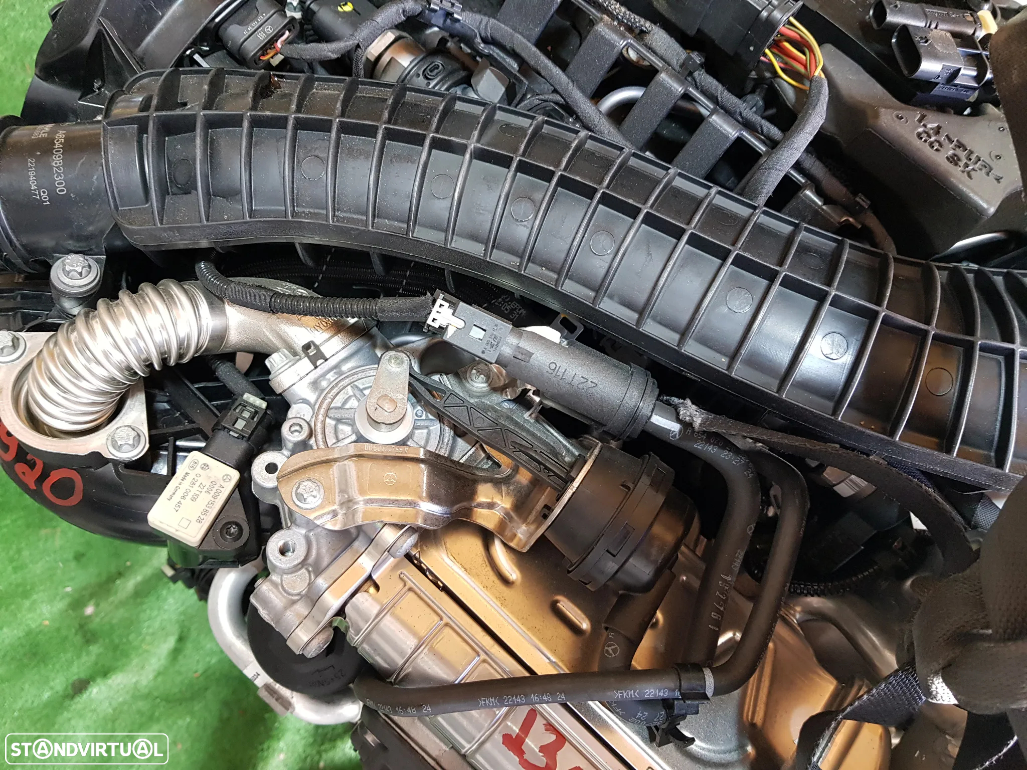 Motor Mercedes 654920 180 CDI 200 CDI 220 CDI Classe A W177 CLA W118 Classe B W247 GLB X247 2019-2023 - 3