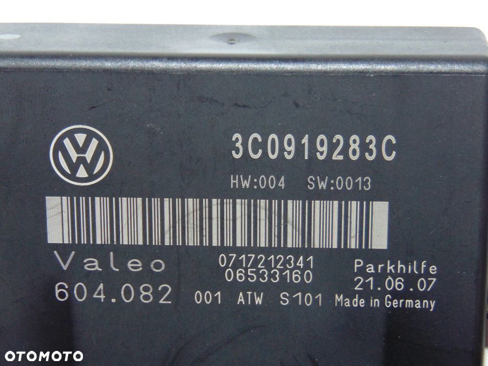 Moduł sterownik parkowania PDC 3C0919283C VW Volkswagen Passat B6 - 2