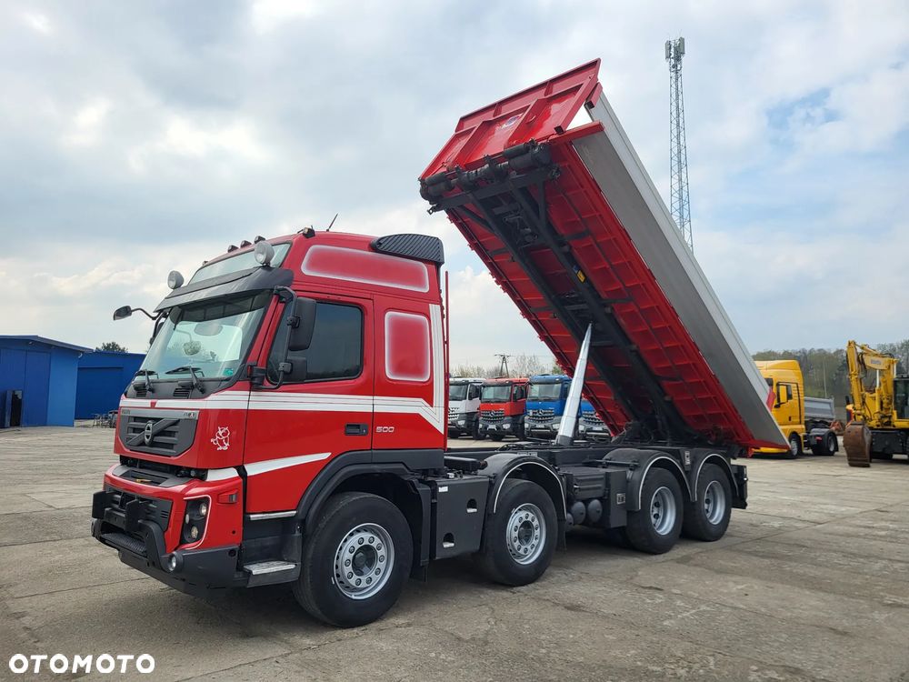 Volvo FMX 500 8x4 3-str Wywrotka Bordmatic hydroburta - 11