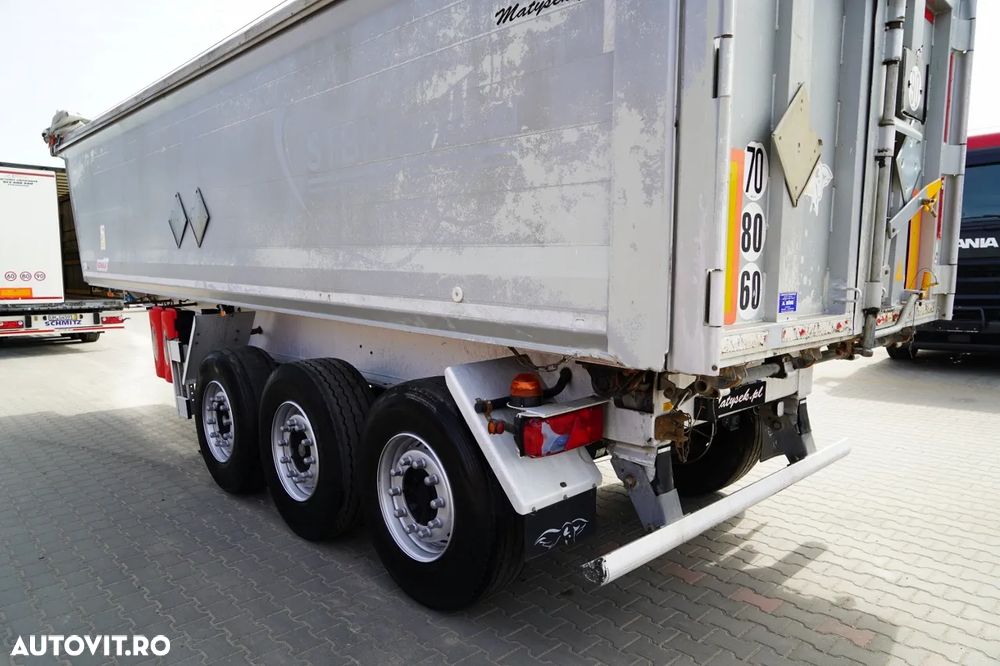 Benalu TIPPER / 30 m³ / ALUMINUM / LIFT AXLE / WEIGHT: 5,000 KG / ELECTRIC CURTAIN / IMPORTED - 11