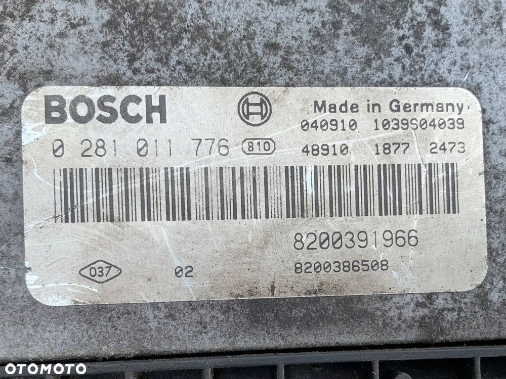 8200391966 komputer sterownik silnika renault megane grand scenic 2 II - 2