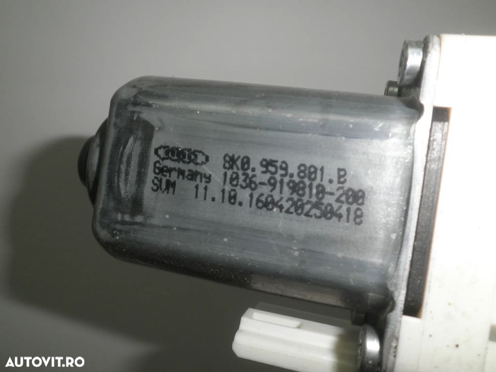 Motoras macara geam stanga fata Audi Q3, Q5, A6 C7, 8K0959801B - 3