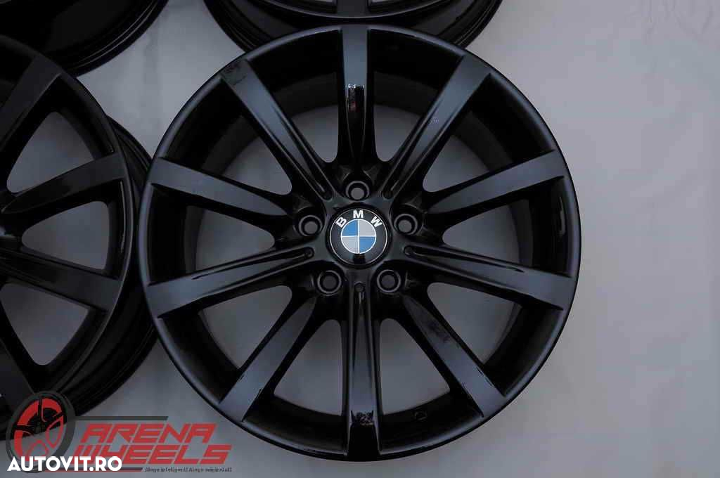 Jante Noi 18 inch Originale BMW Seria 5 F10 F11 F12 F13 F06 R18 Negru - 4