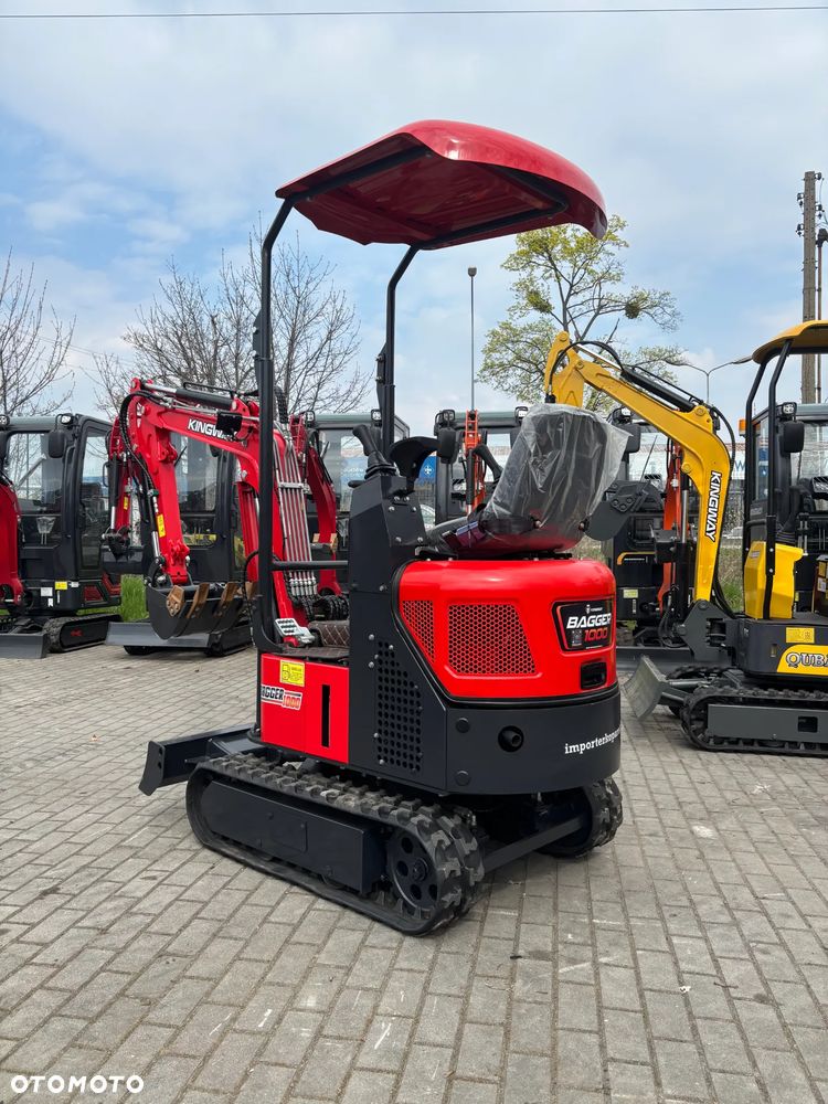 Kingway BAGGER 1000 Joistick Ramię Skrętne 1200kg 3 łyżki - 3