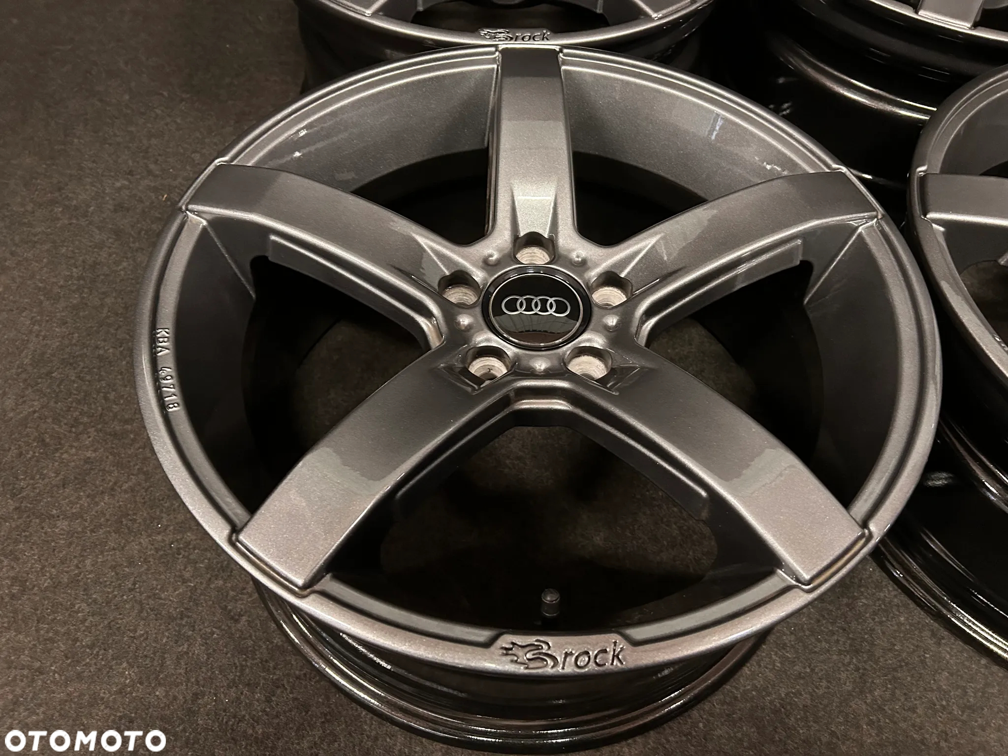 Alufelgi Brock Audi A4 B9, B8, A6 C7, C8, Q5 18 cali 5x112 4szt. Ładne! - 13