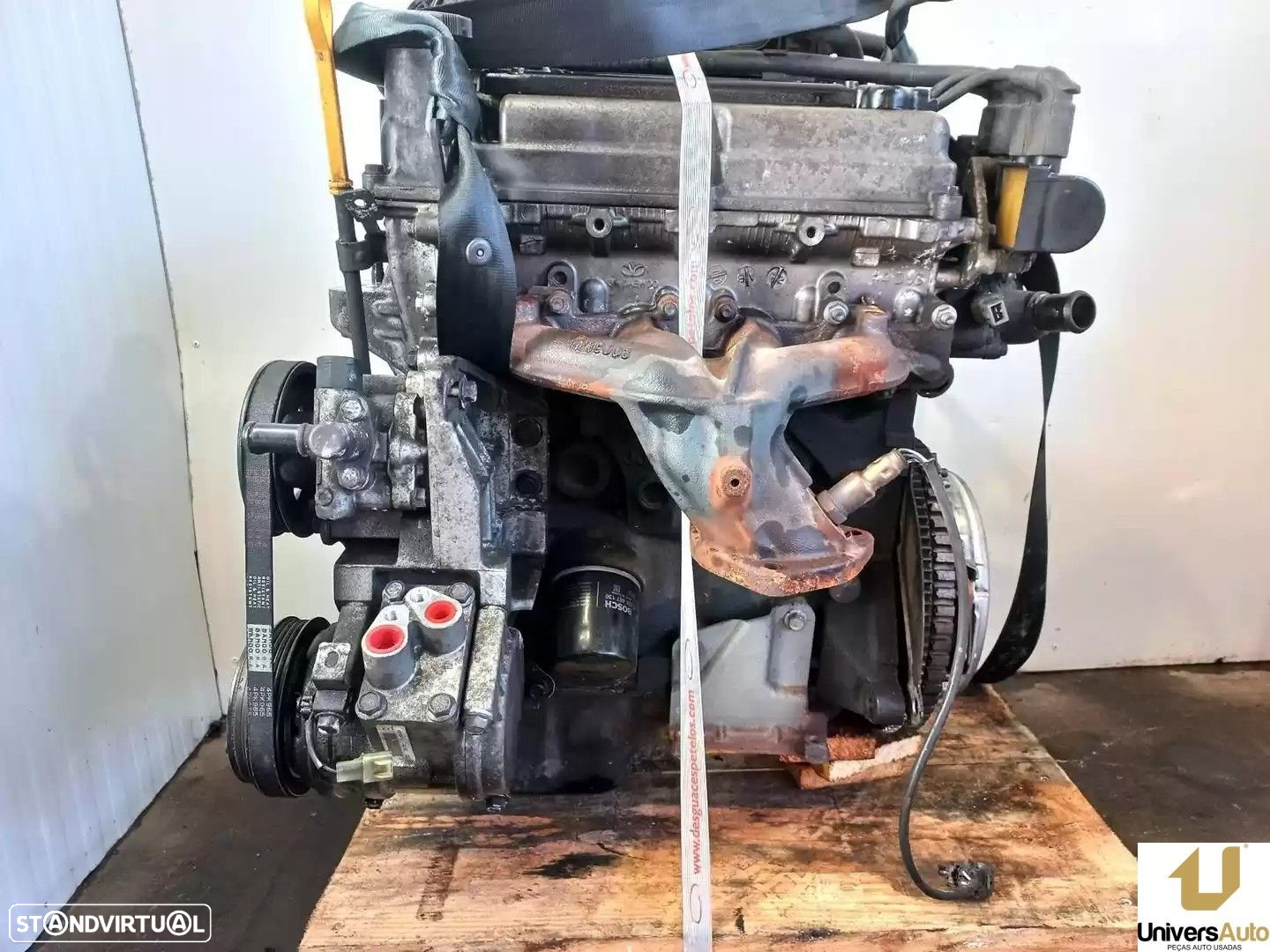 MOTOR COMPLETO CHEVROLET AVEO / KALOS SEDÁN 2009 -B12D1 - 2