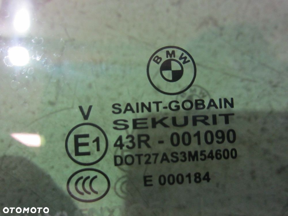 BMW X3 F25 SZYBA DRZWI LEWYCH TYLNYCH LEWY TYŁ PRZYCIEMNIANA 51357329333 - 4