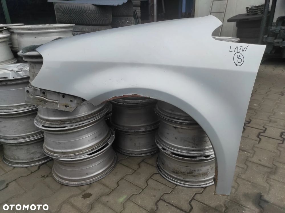 BŁOTNIK LEWY VW TOURAN 03-07R LA7W SREBRNY WYSYŁKA !!!!