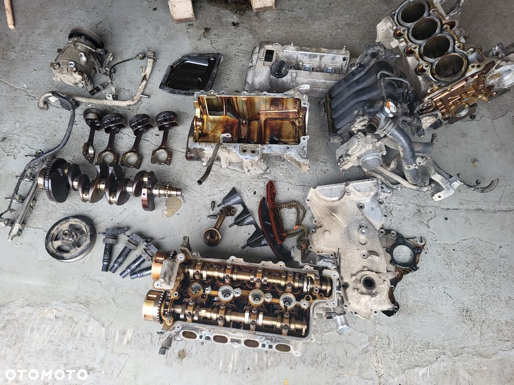 silnik czesci hyundai kia g4fd 1.6 gdi blok wal tlok miska glowica kolo  czujnik - 1