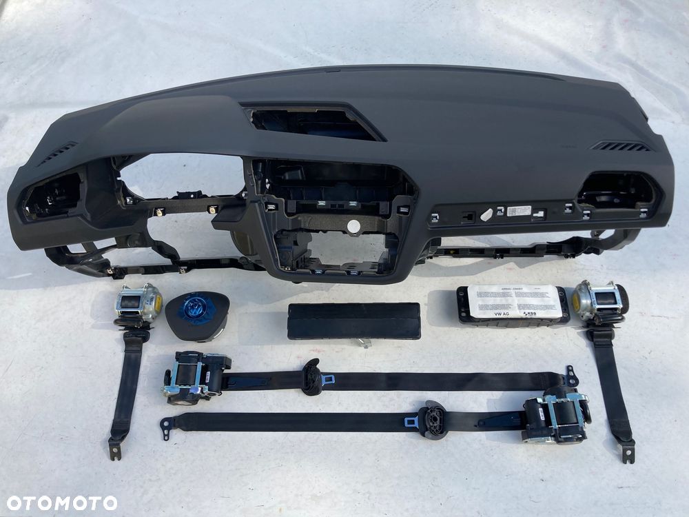 VW TIGUAN 5NA DESKA KONSOLA KOKPIT PULPIT PÓŁKA PARAPET AIRBAG SRS AIR BAG na wymianę od ręki na MAGAZYNIE Okazja !!! - 4