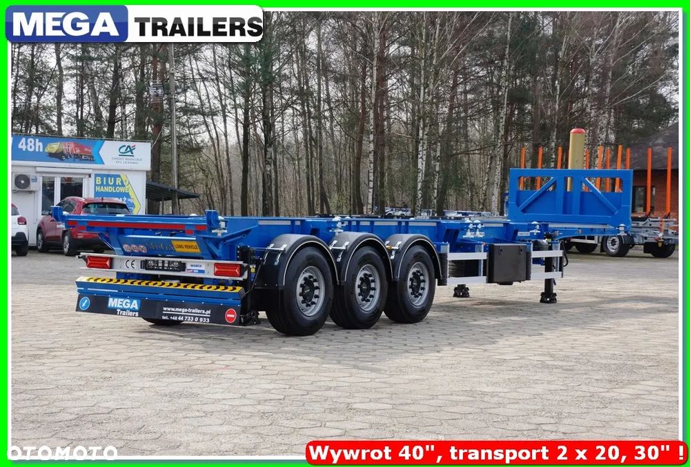 Mega 65 m³ wywrotka na kontener 40 Ft / do 44,0 T DMC zestawu !!! - 7