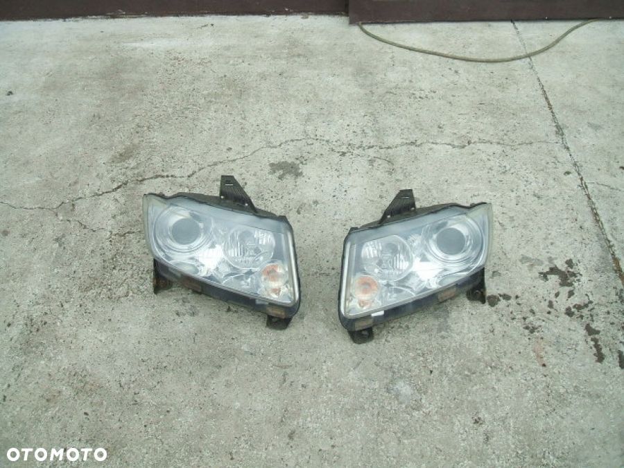 JEEP COMPASS I lift MASKA BŁOTNIK ZDERZAK PRZÓD CHŁODNICE LAMPY wzmocnienie - 9