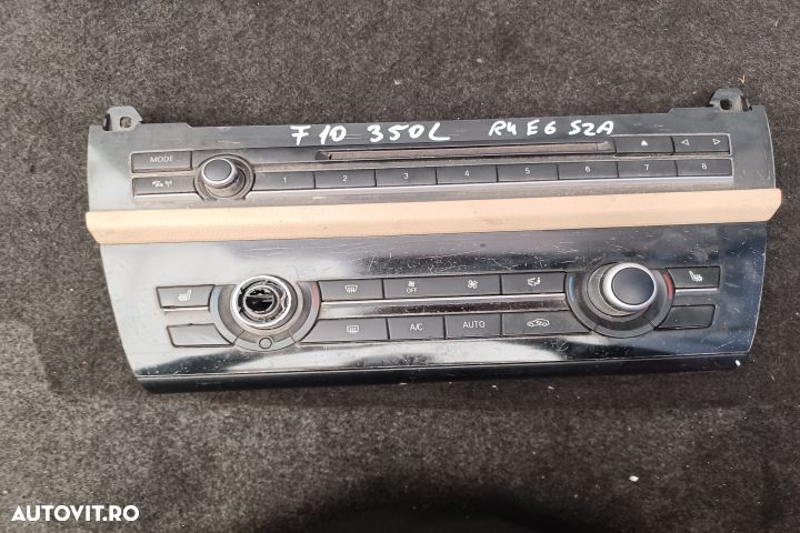 Comanda clima 9306149-01 9306149-01 BMW Seria 5 F10 [2009 - 2013] Sed - 1