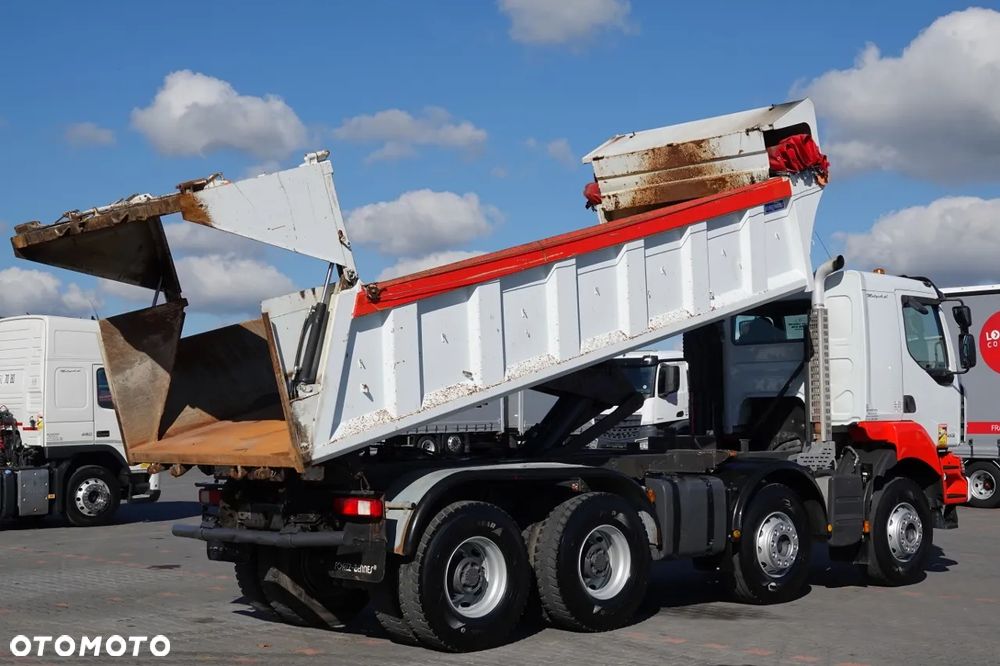 Renault KERAX 480 / 8x4 / WYWROTKA / HYDROBURTA / HYDROKLAPA / BORDMATIC / AUTOMAT - 3