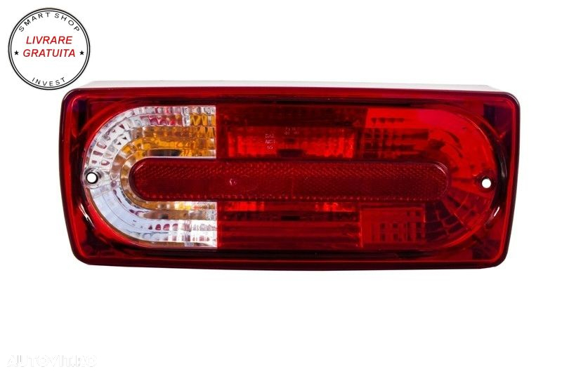 Stopuri Mercedes W463 G-Class (1989-2015) Rosu Clar G55 Look- livrare gratuita - 2