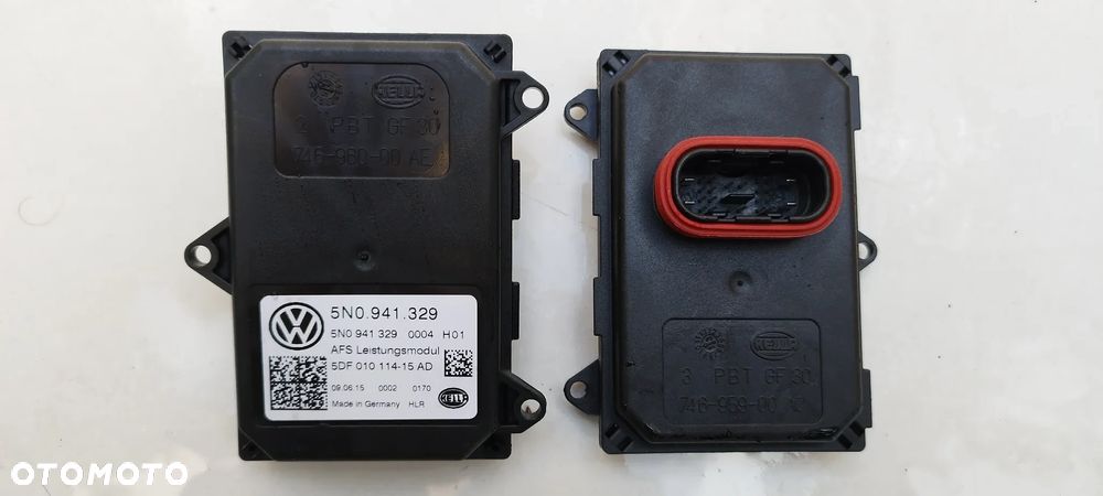 Przetwornica Moduł AFS Skręt 5N0941329 Audi VW Nowy Oryginał