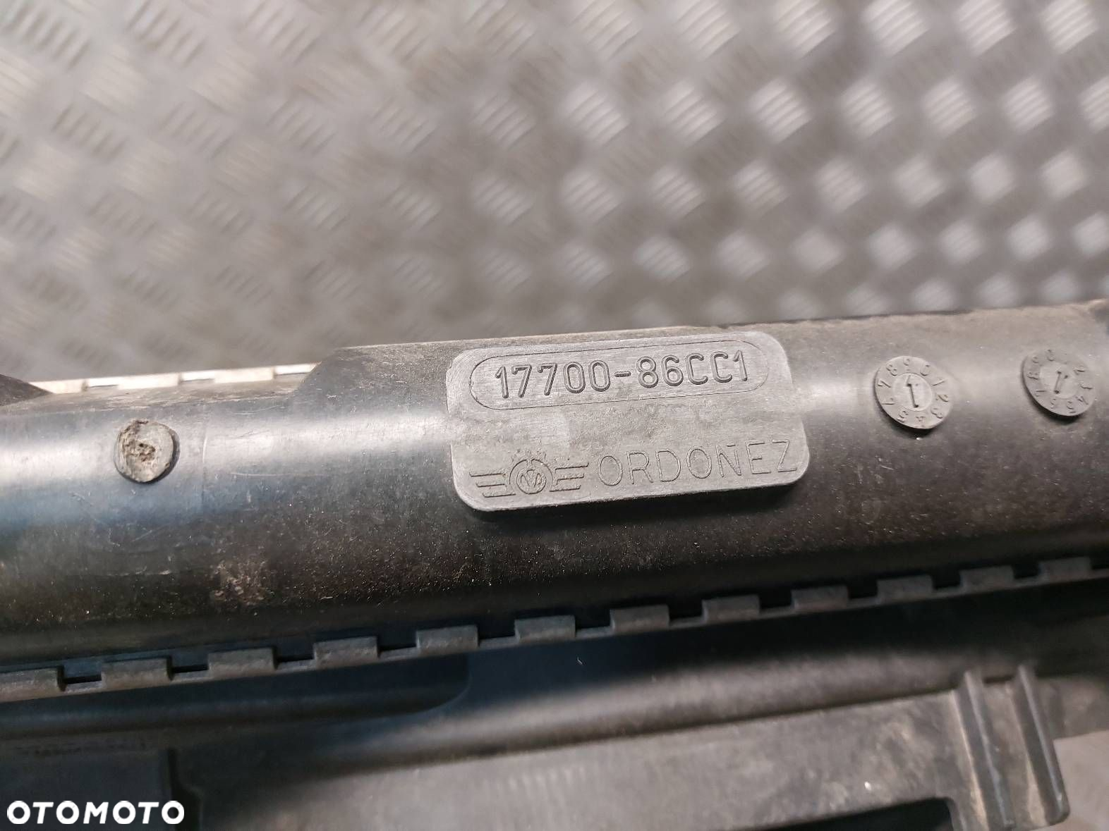 CHŁODNICA WODY + WENTYLATOR SUZUKI VITARA I 2.0 HDI 17700-86CC1 17761-86CF - 2