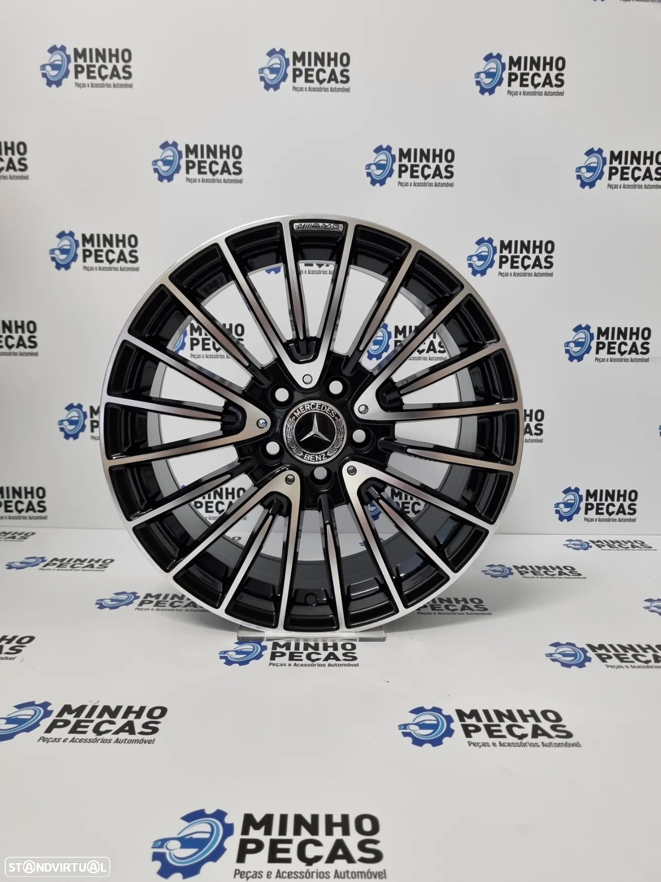 Jantes Mercedes CLS 53 (C257) em 17 Preto Polido - 8