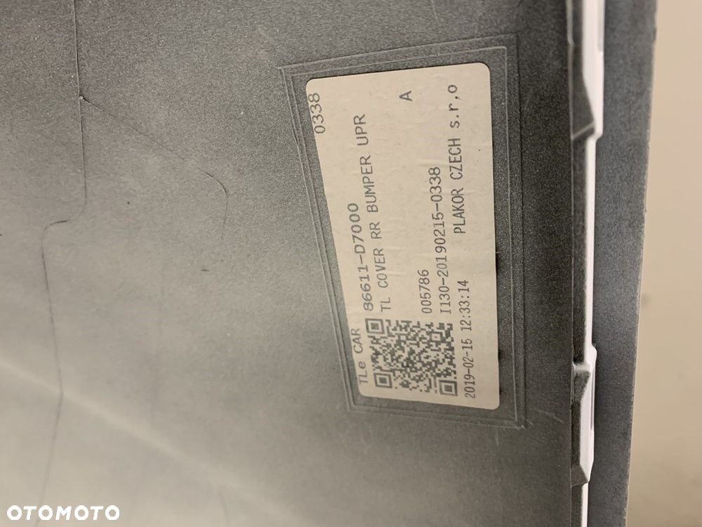 NOWY ORYGINALNY ZDERZAK TYLNY TYŁ HYUNDAI TUCSON III 3 15-18 4xPDC 86611-D7000 - 7