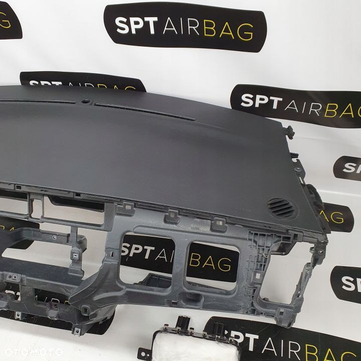 KIA RIO III 3 DESKA ROZDZIELCZA KONSOLA KOKPIT PULPIT PODUSZKI AIRBAG AIR BAG PASY KIT SET - 4