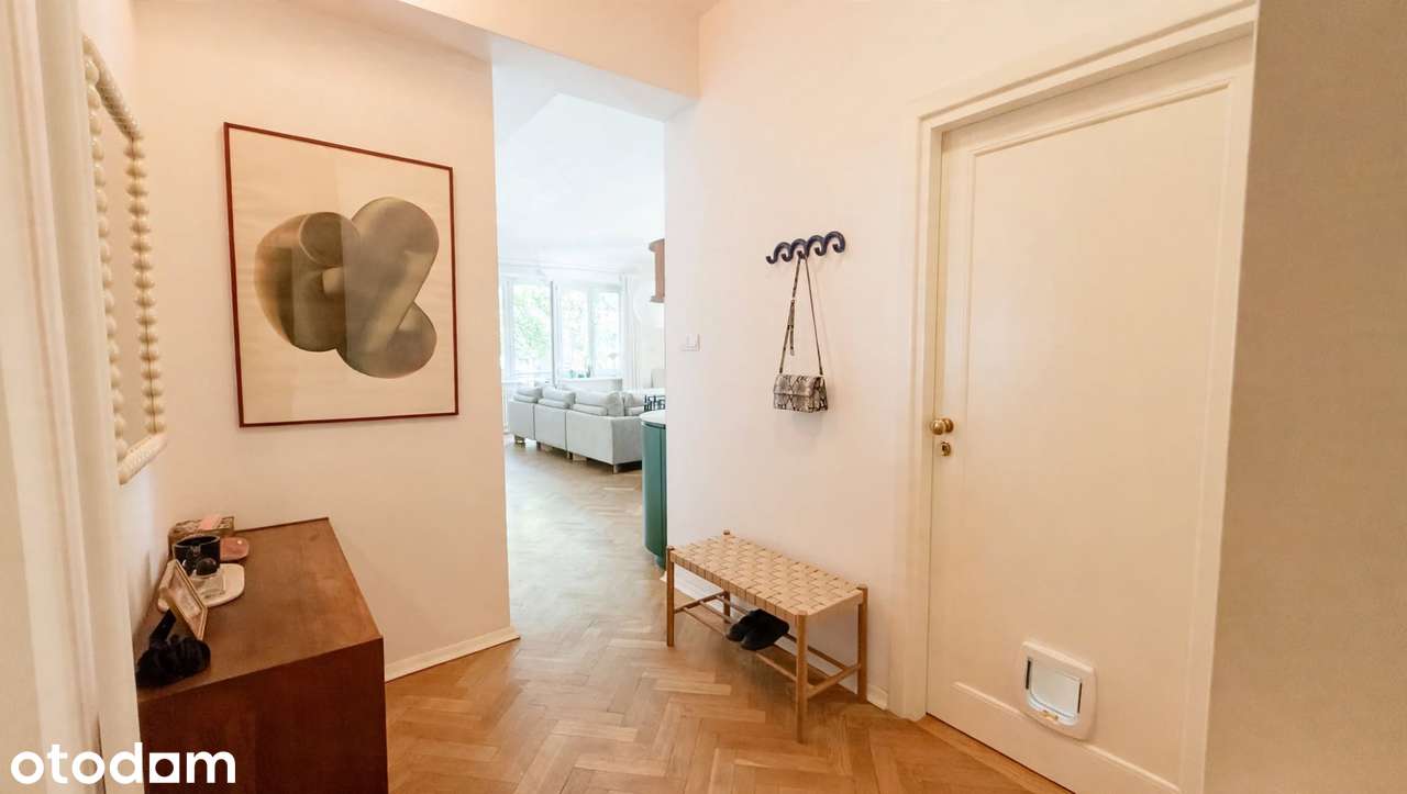 Bezpośrednio - 85.3 m2 w przedwojennej kamienicy z balkonem | ogródek