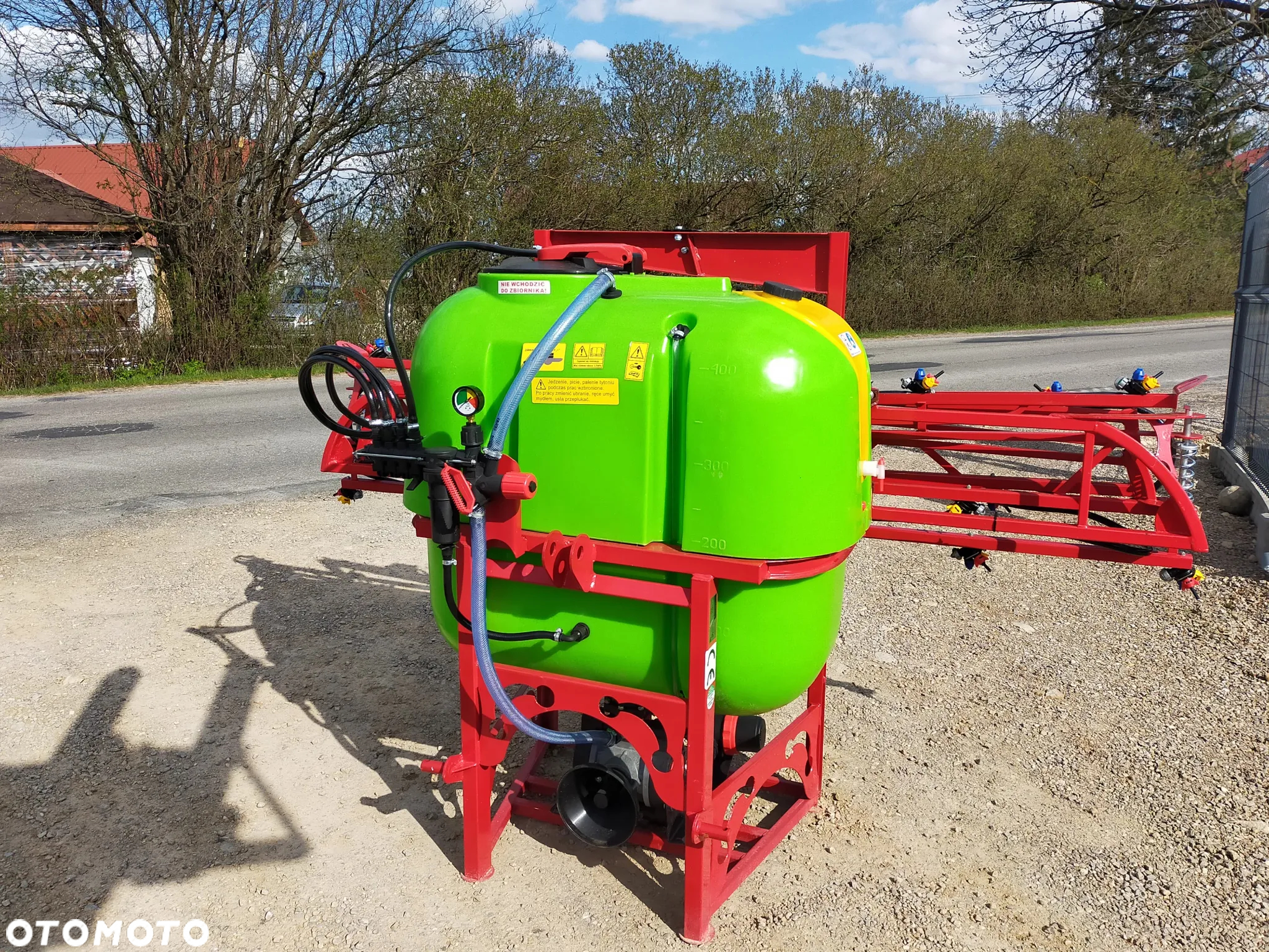 OPRYSKIWACZ POLOWY ZAWIESZANY DEMAROL 200/ 300/ 400/ 600/ 800/ 1000l lanca 8/10/12/15m model CYKLON SOKÓŁ lub SZOGUN - 9