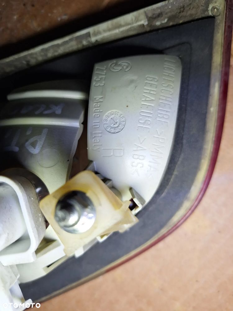 lampa klapy lewa lub prawa tył MERCEDES B KLASA W169 - 7