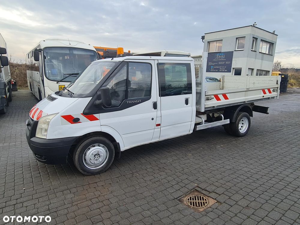 Ford Transit 2007r. Tylko 108tyś km Wywrotka Brygadówka Na Bliźniaku Dobelkabina Doka - 9