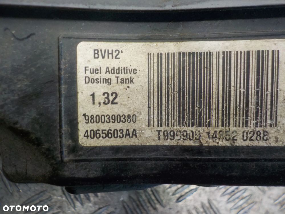 PEUGEOT 308 T9 ZBIORNIK FAP 9800390380 - 2