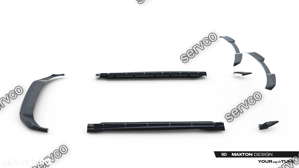 Pachet Set Body kit tuning Audi Q8 S-Line Mk1 2023- v8 - Maxton Carbon - 8