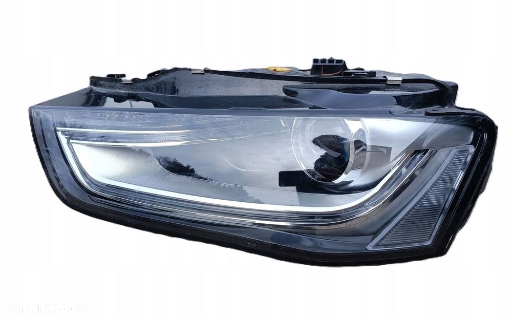 AUDI A4 B8 LIFT 12-15 r. LAMPA lewy przód przednia XENON LED nieskrętna * - 2