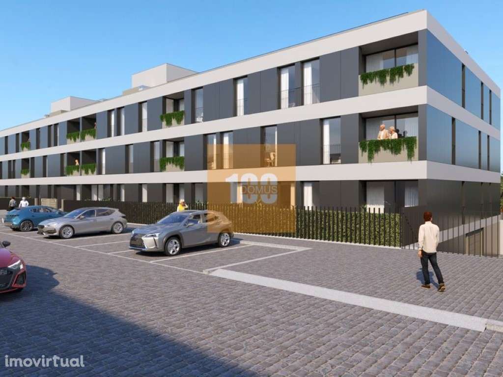 Apartamento T1 Novo com Terraço e Jardim - S. Mamede Infesta - Grande imagem: 2/33